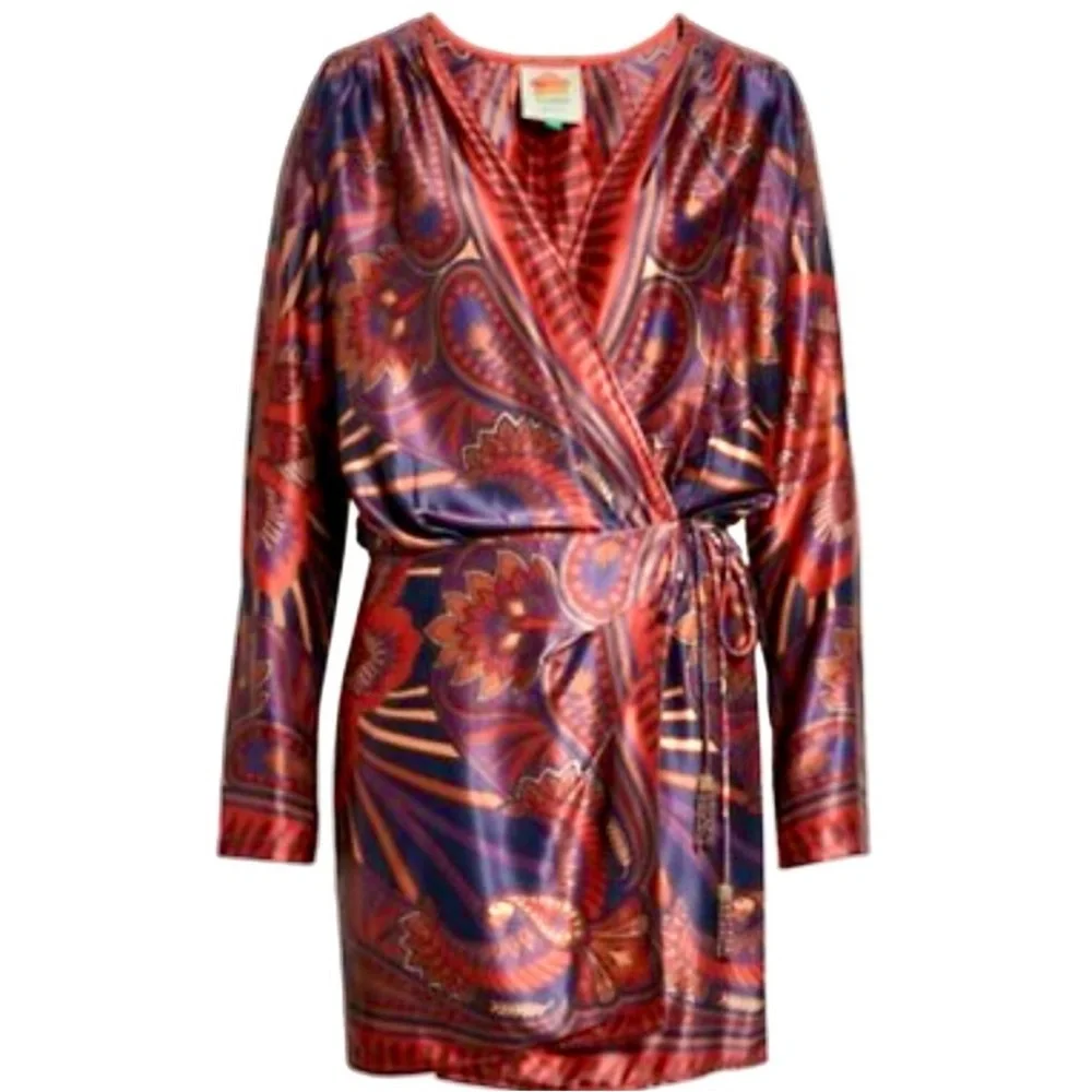 Farm Rio Macaw Arabesque Mini Dress - Picture 1 of 11